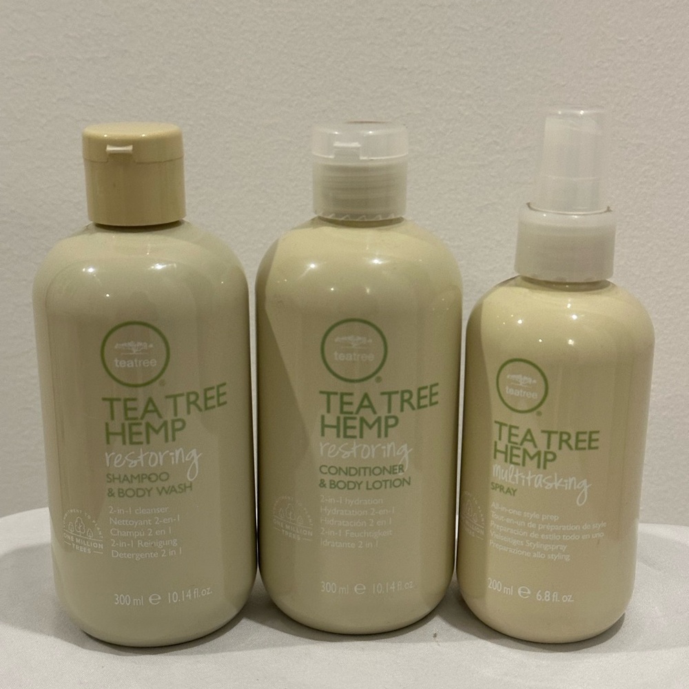 Paul Mitchell Tea Tree Hemp Hair Care Set - Cream